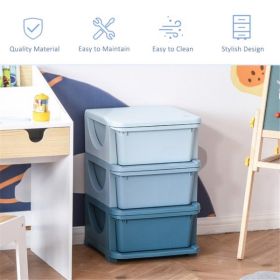 Kids Storage Unit Dresser-Blue