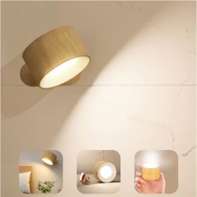 Wall Light LED Wall lamp with Rechargeable Battery Operated for Bedroom Cabinet